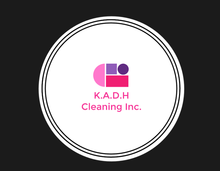 Logo for KADH cleaning Inc